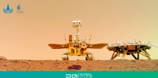 China muestra las primeras imágenes a color de su rover en Marte y el selfie de Zhurong se vuelve viral