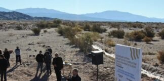 Jalil inauguró la histórica obra de canalización del río Guanchín y recorrió los avances en el nuevo Hospital de Fiambalá