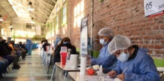 Más de 14.000 vacunados y 1.700 testeos en los Nodos capitalinos