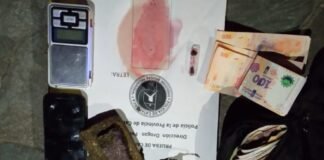 Can detectó cuatro kilos y medio de marihuana que viajaban en una valija