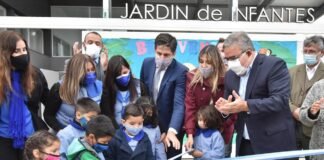 Inauguraron una fábrica y jardines de infantes
