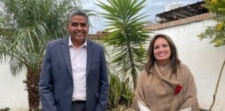 Breppe: «Acepté porque creo que era el momento de dar un servicio a mi provincia» Telchi Rios, Daniel Telchi Rios, Patricia Breppe