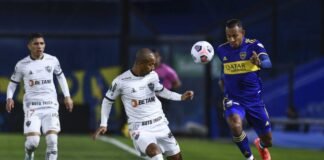 Boca no pasó del empate con Atlético Mineiro y deberá ir a clasificar a Brasil