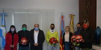 El municipio colabora con los deliverys de la Capital