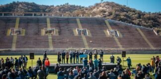 Entregaron fondos a clubes y municipios para obras deportivas