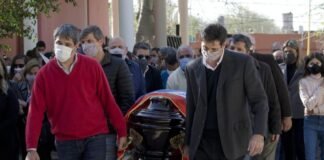 Dolor en el último adiós a Eduardo Brizuela del Moral