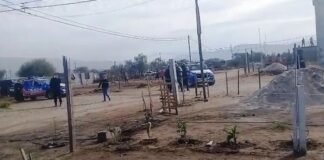 Denuncian un violento desalojo en el loteo Portal del Norte II
