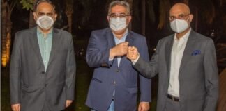 Visita del embajador de la India