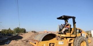 Comenzó un mega plan de pavimentación en el norte de la Capital