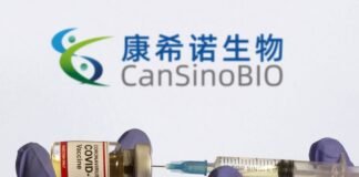 Covid-19: llegaron 200 mil dosis del laboratorio Cansino