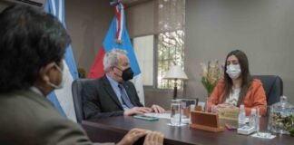 El vicegobernador Dusso recibió a su par de La Rioja para coordinar esfuerzos