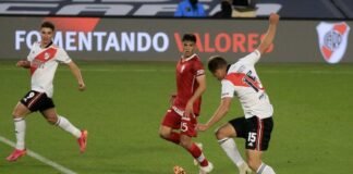 River pensó en Boca y no pasó del empate frente a Huracán