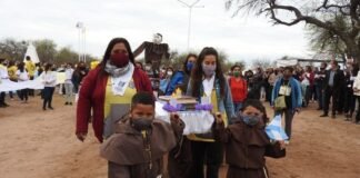 El Suncho fue el escenario de la fiesta por la beatificación de Esquiú