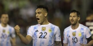 Argentina goleó a Venezuela por las eliminatorias