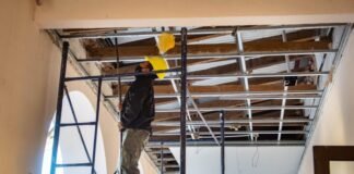 Avanzan las obras de refacción del histórico Colegio Nacional