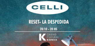 Celli despide su disco “Reset” en el Konex