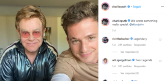 Elton John lanzó una nueva canción con Charlie Puth