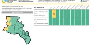 Vientos fuertes: Defensa Civil anuncia una nueva alerta amarilla