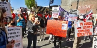 Familiares de Brenda Gordillo realizan una nueva marcha pidiendo justicia Femicida naim vera