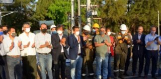 Inauguraron obras de saneamiento y energía en Capital y FME