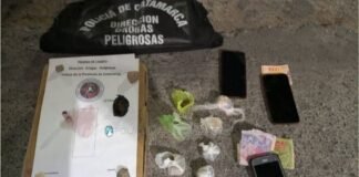Detienen a tres hombres que trasladaban marihuana