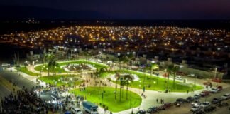 Raúl Jalil inauguró la plaza de Valle Chico y 100 nuevas familias tienen su vivienda