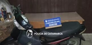 Robó una moto en una vivienda y lo atrapó la Policía cuando la quería esconder