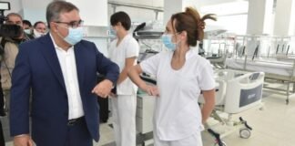 Gobierno firmará acta para asegurarle la planta a trabajadores del Malbrán Raul Jalil en el malbran