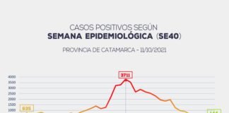 Covid-19: se registraron 2 muertes y 144 casos en la última semana