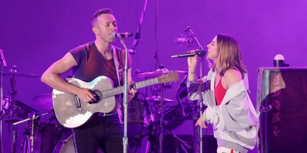 Chris Martin hizo un genial cover de las Spice Girls junto a Mel C