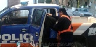 Belén: atacaba a golpes a su pareja dentro del automóvil y quedó detenido