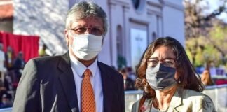 Dan ingreso en el Senado de la Nación a los diplomas de sus nuevos integrantes Guillermo Andrada, Lucia Corpacci