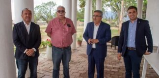 Bastante tensa la transición en Los Altos Jorge Moreno, Rafael Olveira, Raul Jalil, Raul Barot