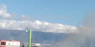 Sofocaron un incendio de pastizales en la Capital