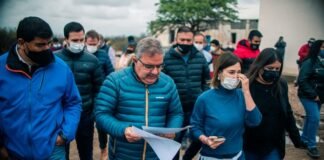 Visita al predio del Parque Industrial de Andalgalá