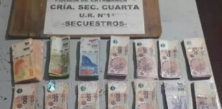 Quiso darse a la fuga, pero la policía lo arrestó