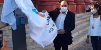 Gustavo Saadi y su gabinete encabezaron la apertura de la temporada de turismo 2021-22 Gustavo Saadi