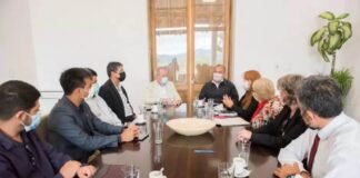 Rubén Dusso y Jorge Moreno se reunieron con el COPES y plantearon una nueva agenda de actividades Ruben Dusso, Jorge Moreno