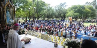 La Procesión será alrededor del óvalo del Parque