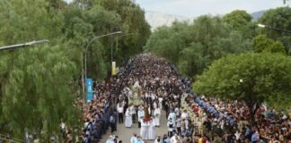 Histórica y emotiva procesión de Nuestra Señora del Valle