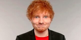 Ed Sheeran donó una de sus guitarras a la escuela primaria de su ciudad natal