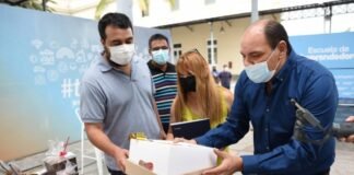 Gustavo Saadi entregó otras 46 ayudas económicas a emprendedores locales