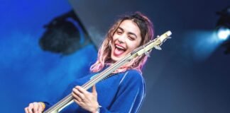 La bajista de Warpaint lanzó un single junto a Dave Gahan