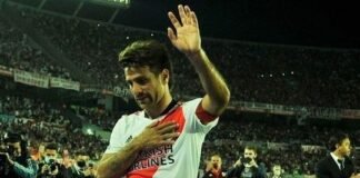 Ponzio se despidió del hincha de River en el Monumental con una emotiva ovación