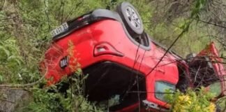 Se quedó dormido y volcó en la Ruta Provincial N°4