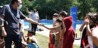 Saadi inauguró las Colonias de Verano en el Camping Municipal Gustavo Saadi