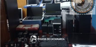 Esclarecieron el robo en un pabellón del CAPE: una pareja quedó detenida