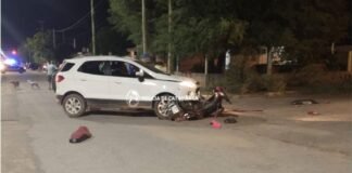 Un joven turista riojano falleció tras un siniestro vial en Recreo