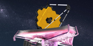 Así es la primera imagen del telescopio espacial James Webb en su destino final, a 1,4 millones de kilómetros de la Tierra