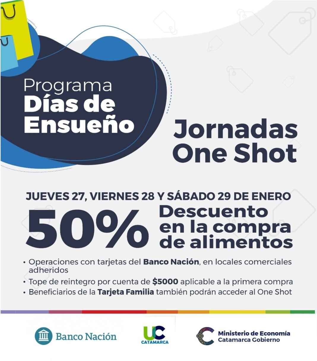 Con Días de Ensueño, esta semana hay descuentos del 50% en alimentos